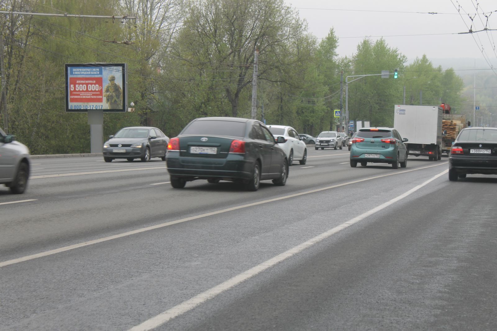 Фотография рекламного носителя, тип: Ситиборд 2.7x3.7, адрес: Гагарина пр-т., д.59а, Нижний Новгород, Нижегородская область, Россия. Сторона B1-B5 №819831