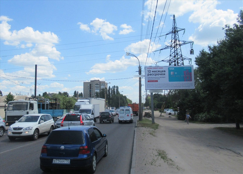 Фотография рекламного носителя, тип: Билборд 3x6, адрес: Матросова ул., д.173, Воронеж, Воронежская область, Россия. Сторона А №111827
