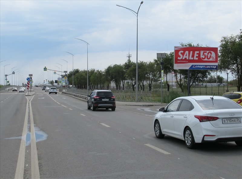 Фотография рекламного носителя, тип: Билборд 3x6, адрес: Авиаторов ш. Х 1050км ул., Волгоград, Волгоградская область, Россия. Сторона А №111280