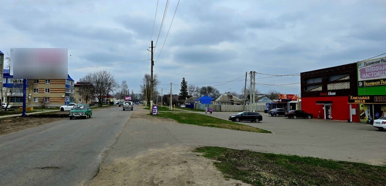 Фотография рекламного носителя, тип: Билборд 3x6, адрес: Каменка пос., Гагарина ул., д.24, Воронежская область, Россия. Сторона B №1068210