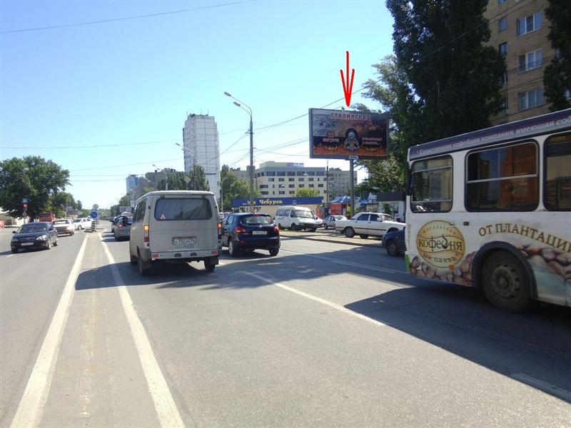 Фотография рекламного носителя, тип: Билборд 3x6, адрес: Рокоссовского ул. Х Ткачёва ул., Волгоград, Волгоградская область, Россия. Сторона А №83087