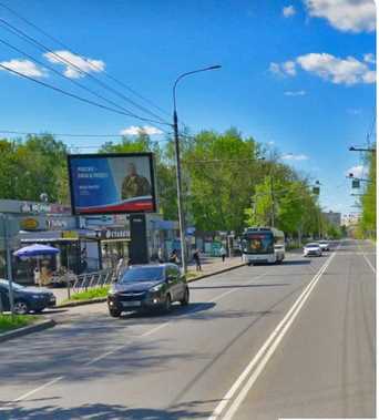 Фотография рекламного носителя, тип: Ситиборд 2.7x3.7, адрес: Советская ул., д.48А, Видное, Московская область, Россия. Сторона В1-В5 №1375763