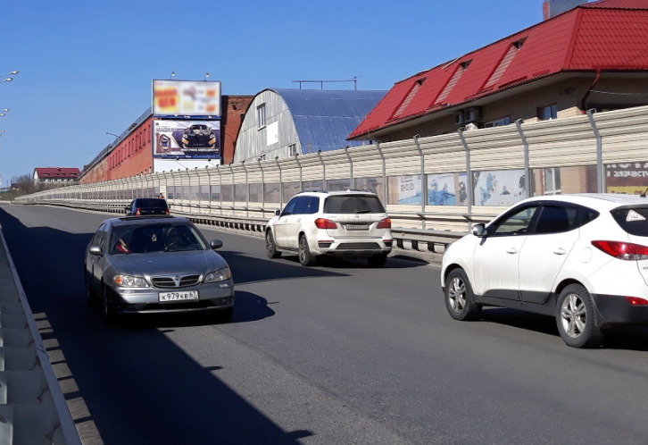 Фотография рекламного носителя, тип: Билборд 3x6, адрес: Беляева ул. / Ново-Ленинградская ул., д.27, Смоленск, Смоленская область, Россия. Сторона А №1327880