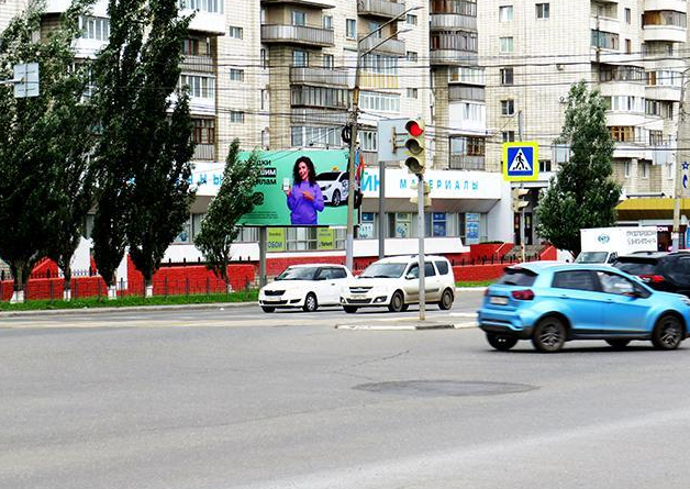 Фотография рекламного носителя, тип: Билборд 3x6, адрес: Масленникова ул., поз.1, Омск, Омская область, Россия. Сторона Б №616839