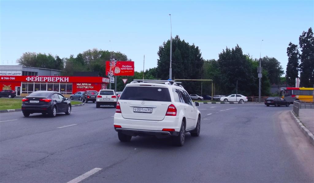 Фотография рекламного носителя, тип: Билборд 3x6, адрес: 6-й Соколовогорский пр-т., д.7, Саратов, Саратовская область, Россия. Сторона А №91103