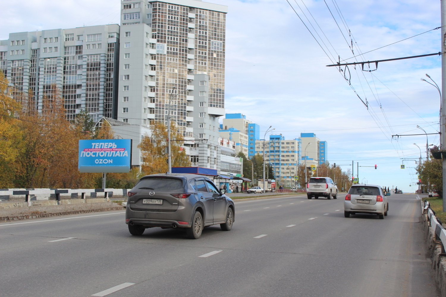 Фотография рекламного носителя, тип: Билборд 3x6, адрес: Жукова пр-т., Иркутск, Иркутская область, Россия. Сторона Б №85327