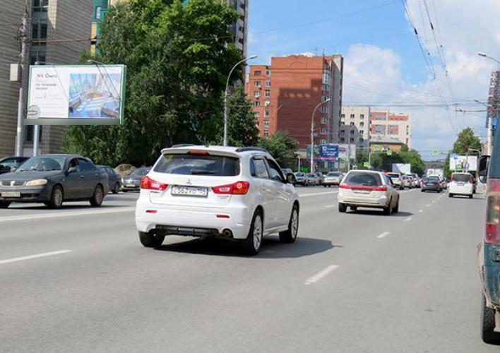 Фотография рекламного носителя, тип: Билборд 3x6, адрес: Фрунзе ул., д.80 Х Семьи Шамшиных ул., Новосибирск, Новосибирская область, Россия. Сторона Б №193431