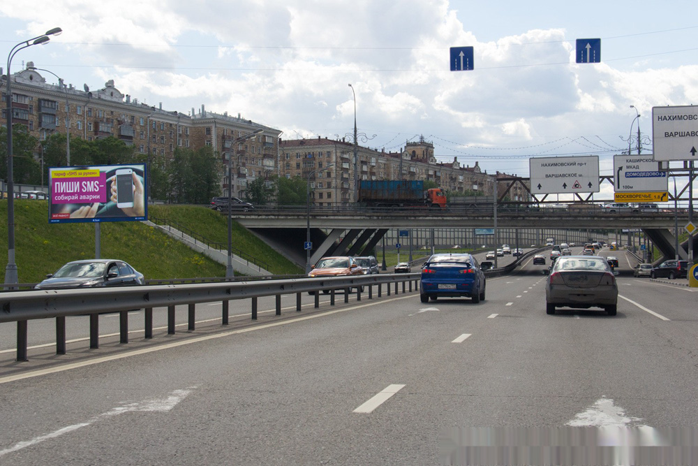 Фотография рекламного носителя, тип: Билборд 3x6, адрес: Коломенский пр-зд., д.4, Москва, Россия. Сторона Б №101219