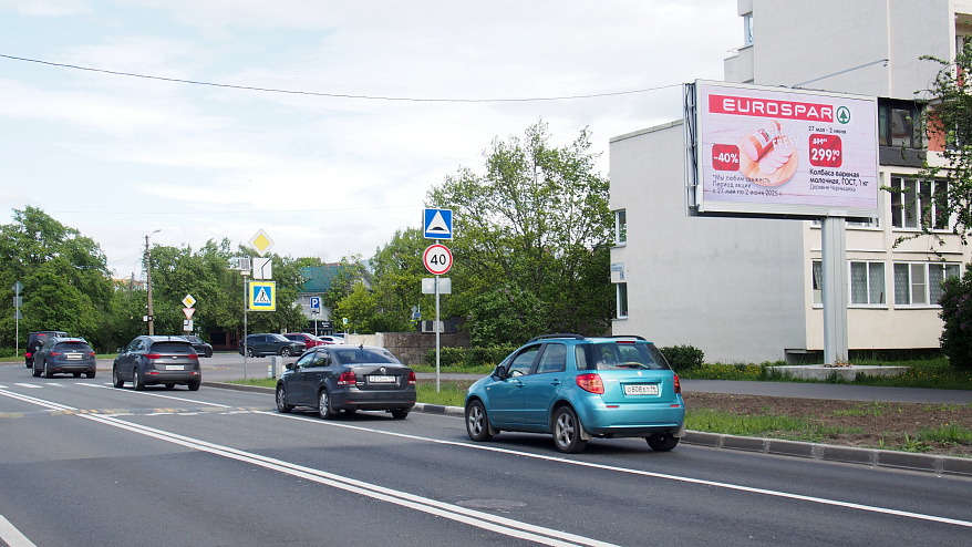 Фотография рекламного носителя, тип: Билборд 3x6, адрес: Токарева ул., д.15 Х Дубковское ш., Санкт-Петербург, Россия. Сторона A1-A10 №172947
