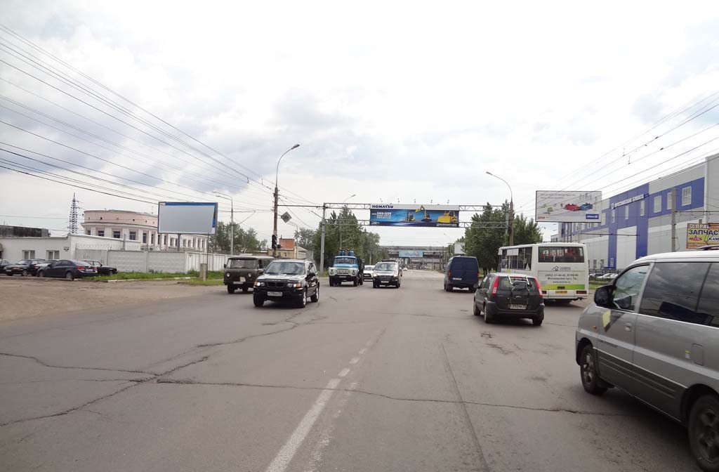 Фотография рекламного носителя, тип: Билборд 3x6, адрес: Октября пр-т. Х Промышленная ул., Ярославль, Ярославская область, Россия. Сторона B №214239