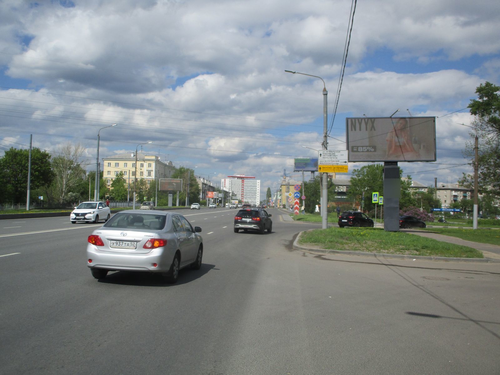 Фотография рекламного носителя, тип: Билборд 3x6, адрес: Ленина пр-т., д.12, Нижний Новгород, Нижегородская область, Россия. Сторона А1 №993244