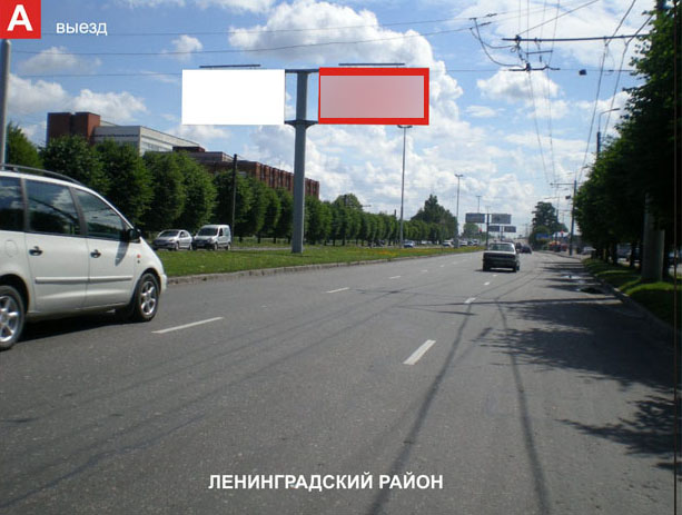 Фотография рекламного носителя, тип: Билборд 3x6, адрес: Московский пр-т., Автоколонна 1115, Калининград, Калининградская область, Россия. Сторона А №221847