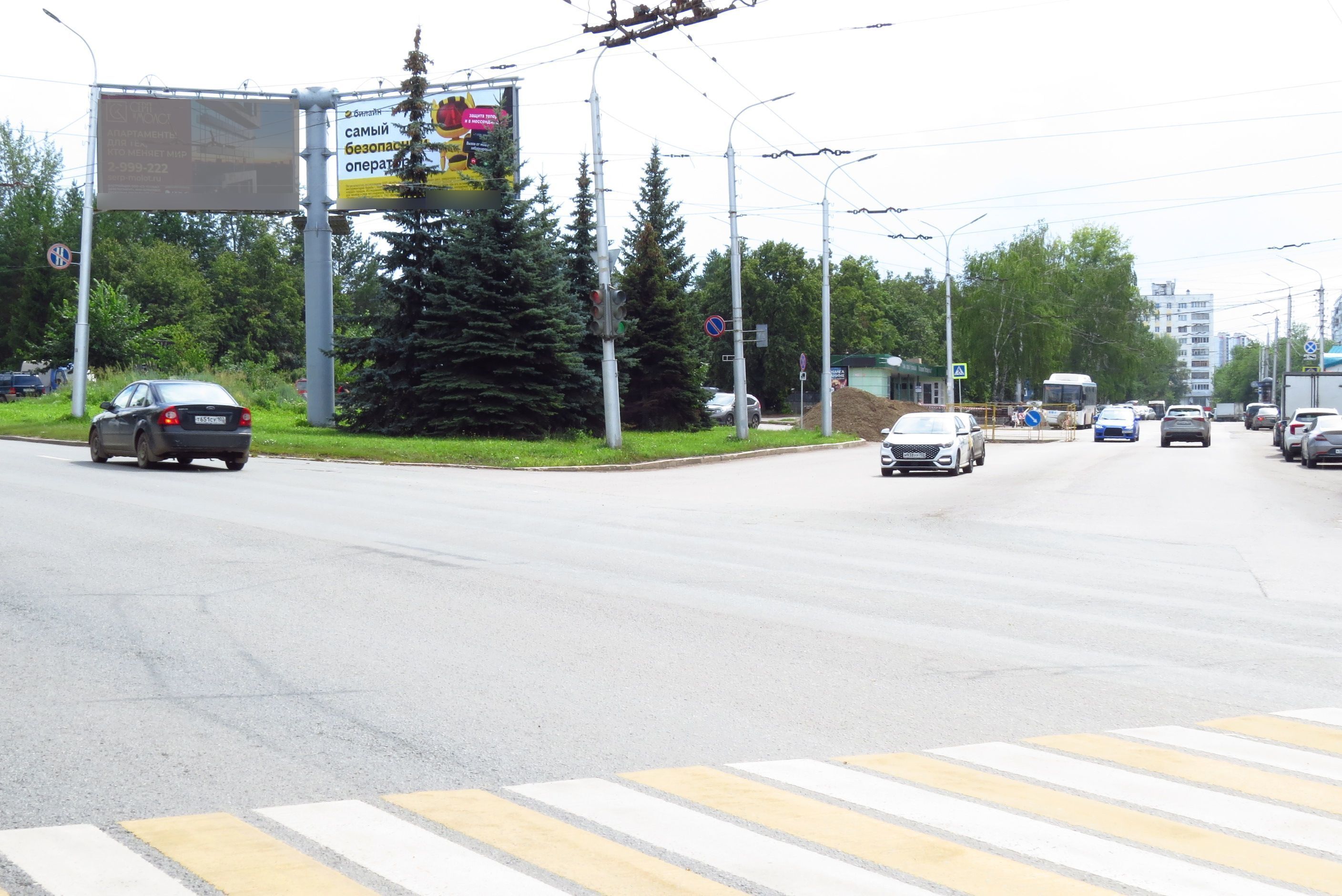 Фотография рекламного носителя, тип: Билборд 3x6, адрес: 50 лет СССР ул., д.47, Уфа, Республика Башкортостан, Россия. Сторона А2 №679314