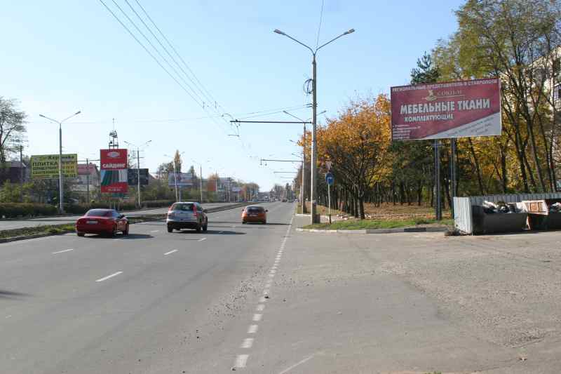 Фотография рекламного носителя, тип: Билборд 3x6, адрес: Лермонтова ул. Х Л. Толстого ул., Ставрополь, Ставропольский край, Россия. Сторона A №216160