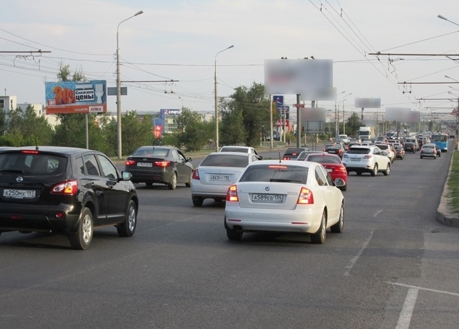 Фотография рекламного носителя, тип: Билборд 3x6, адрес: Университетский пр-т. Х Василевского ул., Волгоград, Волгоградская область, Россия. Сторона Б №225268