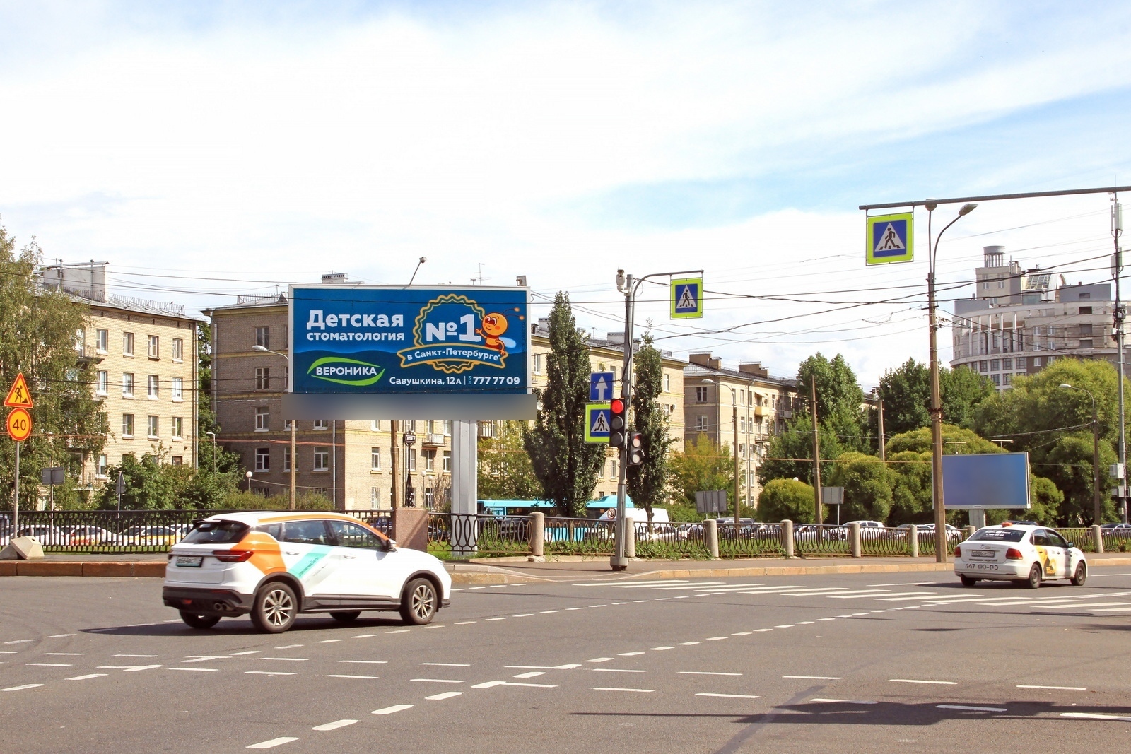 Фотография рекламного носителя, тип: Билборд 3x6, адрес: Черной речки наб. Х Ланское ш., поз.2, Санкт-Петербург, Россия. Сторона А1 №105931