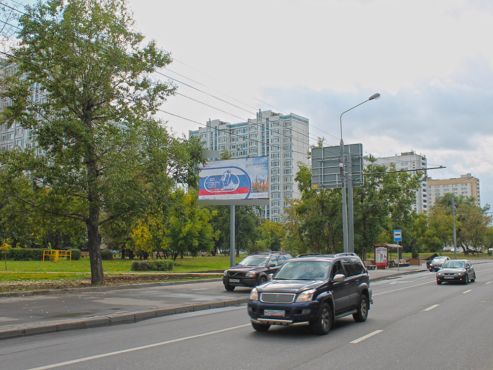 Фотография рекламного носителя, тип: Билборд 3x6, адрес: Ярославское ш., д. 120, Москва, Россия. Сторона B №81122