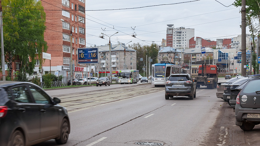 Фотография рекламного носителя, тип: Ситиборд 2.7x3.7, адрес: Мира ул., Стахановская ул., д.29, Пермь, Пермский край, Россия. Сторона B №759117