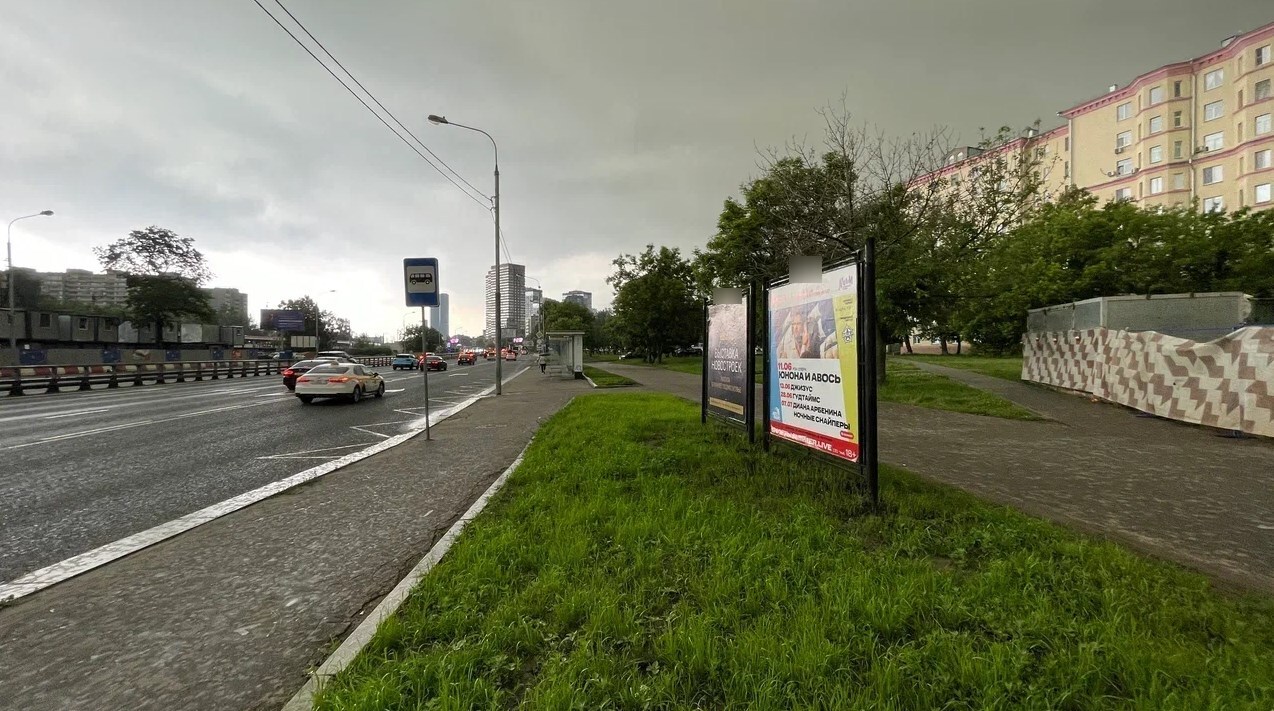 Фотография рекламного носителя, тип: Афиша 1.75x1.8, адрес: Дмитровское ш., д.25, стенд 2, Москва, Россия. Сторона A №619137