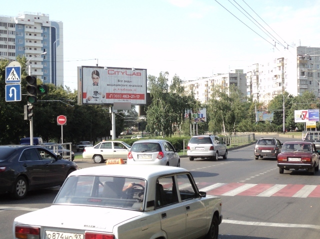 Фотография рекламного носителя, тип: Билборд 3x6, адрес: Тургенева ул. Х Яна Полуяна ул., Краснодар, Краснодарский край, Россия. Сторона А1-А3 №235972