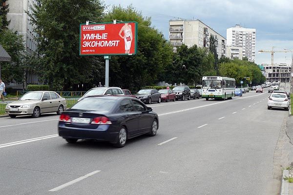 Фотография рекламного носителя, тип: Билборд 3x6, адрес: Планерная ул., д.1, Москва, Россия. Сторона B №65820
