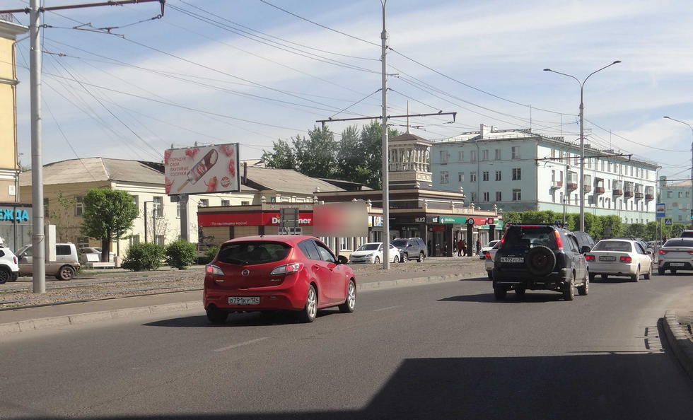 Фотография рекламного носителя, тип: Билборд 3x6, адрес: Красноярский рабочий пр-т., д.58, Красноярск, Красноярский край, Россия. Сторона B №210678