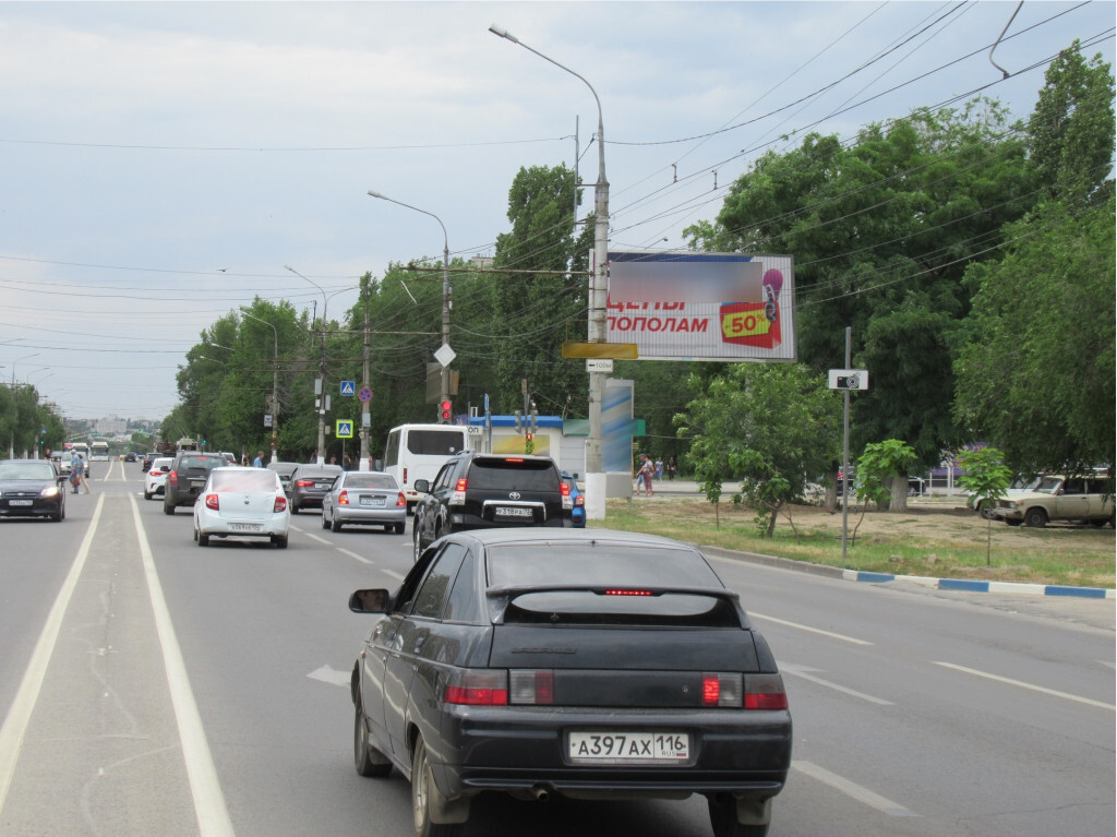 Фотография рекламного носителя, тип: Билборд 3x6, адрес: Николая Отрады ул. Х Богомольца ул., Волгоград, Волгоградская область, Россия. Сторона А1-A3 №111509