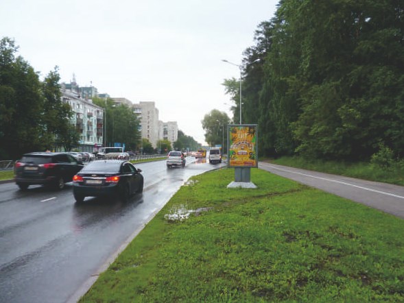 Фотография рекламного носителя, тип: Ситиформат 1.8x1.2, адрес: Маршала Рыбалко ул., ост. М.Рыбалко, поз.2, Пермь, Пермский край, Россия. Сторона А №767317