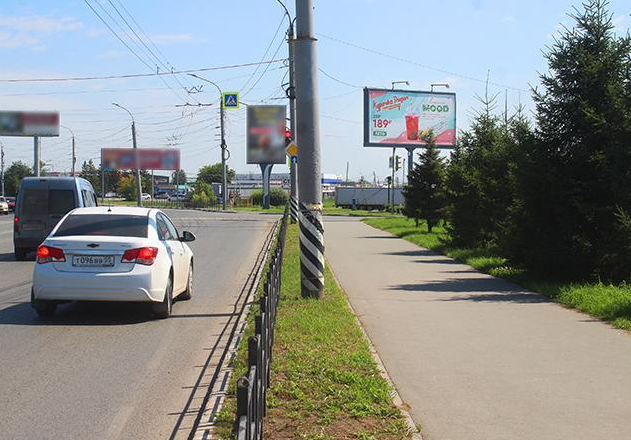 Фотография рекламного носителя, тип: Билборд 3x6, адрес: 70 лет Октября ул., д.25, корп.2, Омск, Омская область, Россия. Сторона А №770645
