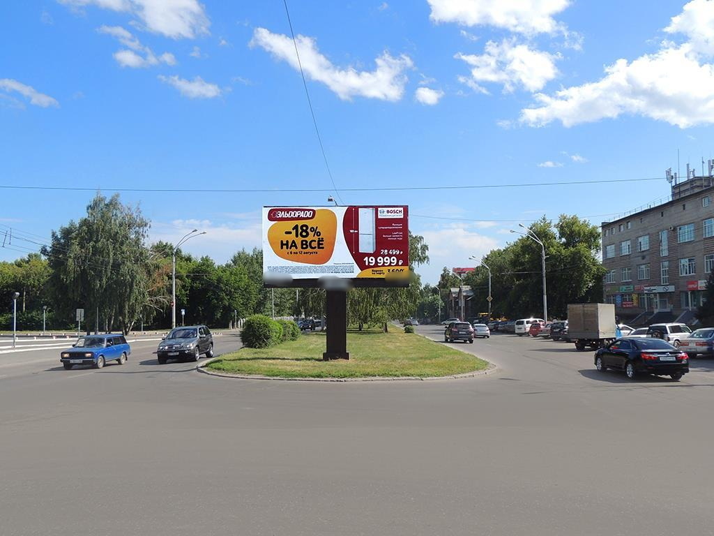 Фотография рекламного носителя, тип: Билборд 3x6, адрес: Ленина пр-т., д.154А, корп.1, Барнаул, Алтайский край, Россия. Сторона А1 №87860
