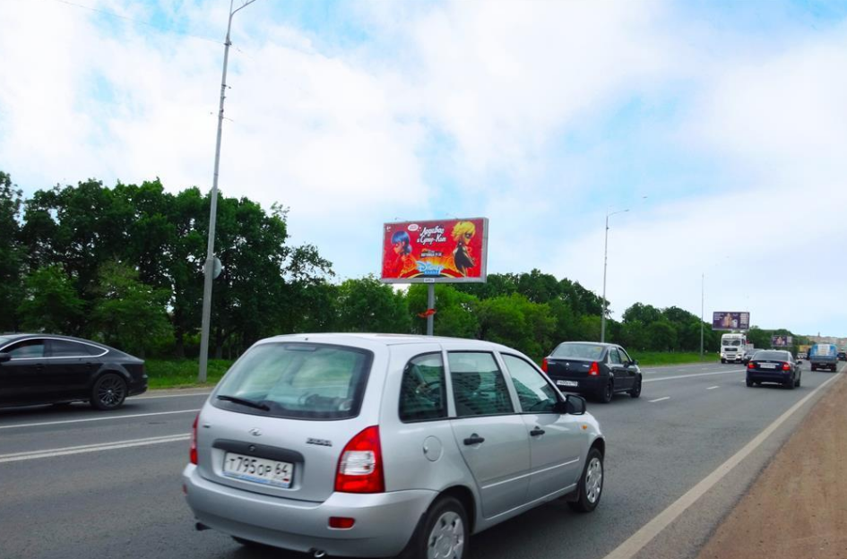 Фотография рекламного носителя, тип: Билборд 3x6, адрес: Усть-Курдюмское ш., 720м от Саратова, Саратов, Саратовская область, Россия. Сторона Б №91093