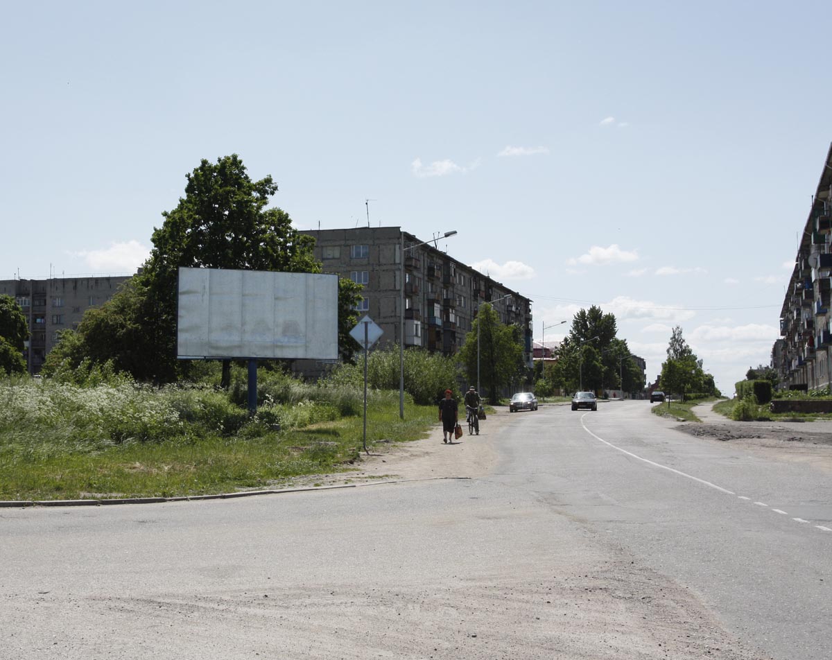 Фотография рекламного носителя, тип: Билборд 3x6, адрес: Московская ул., Гусев, Калининградская область, Россия. Сторона Б №1332912