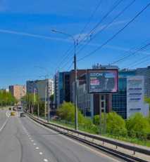 Фотография рекламного носителя, тип: Ситиборд 2.7x3.7, адрес: Ленинского Комсомола пр-т., Видное, Московская область, Россия. Сторона А1-А5 №1375780