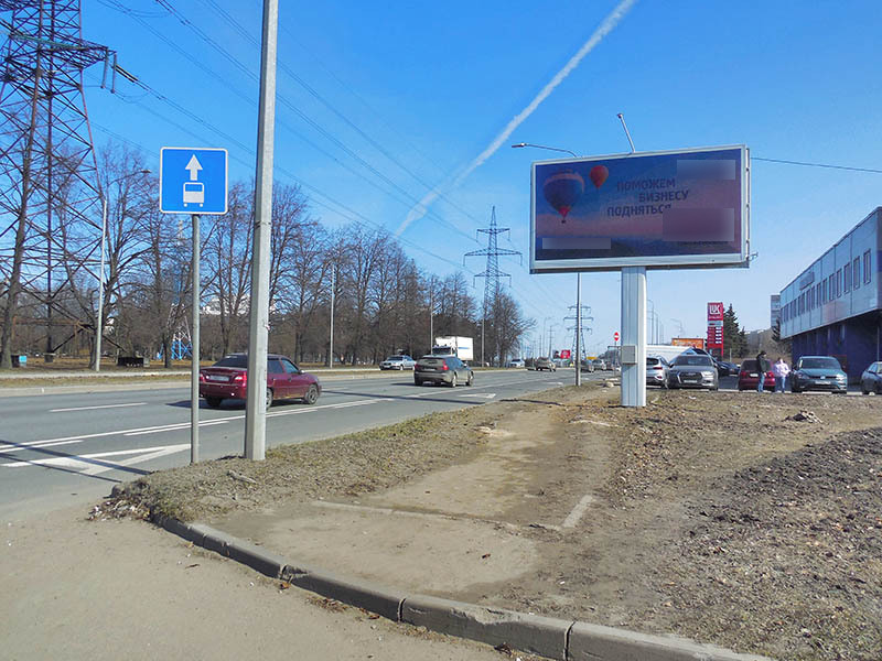 Фотография рекламного носителя, тип: Билборд 3x6, адрес: Маршала Блюхера пр-т., д.45 Х Пискаревский пр-т., Санкт-Петербург, Россия. Сторона А1-А10 №164641