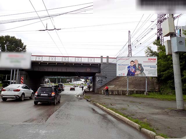 Фотография рекламного носителя, тип: Билборд 3x6, адрес: Энергетиков пл., Новосибирск, Новосибирская область, Россия. Сторона A №187636