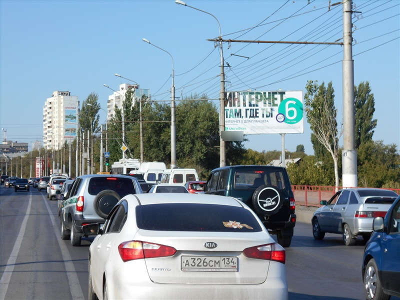 Фотография рекламного носителя, тип: Билборд 3x6, адрес: Николая Отрады ул., Волгоград, Волгоградская область, Россия. Сторона А №111512