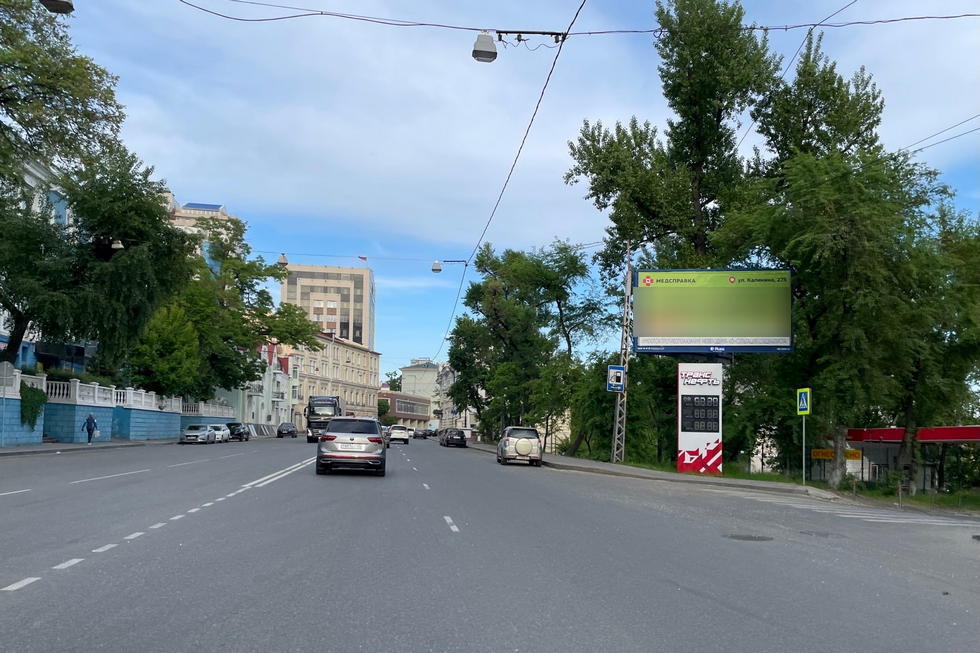 Фотография рекламного носителя, тип: Билборд 3x6, адрес: Светланская ул., д.78, Владивосток, Приморский край, Россия. Сторона А1 №154142