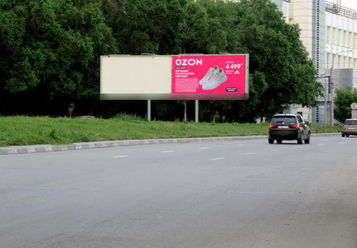 Фотография рекламного носителя, тип: Билборд 3x6, адрес: Фабричная ул., д.55, Новосибирск, Новосибирская область, Россия. Сторона Б №686668