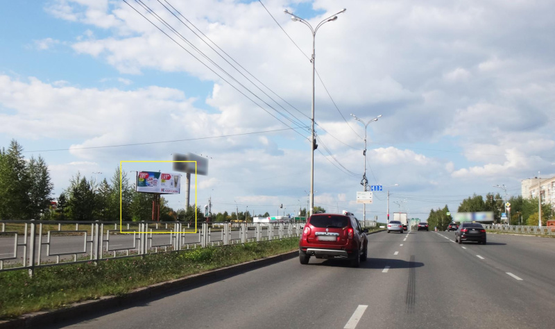 Фотография рекламного носителя, тип: Билборд 3x6, адрес: 40 лет Победы ул. Х Ленина ул., Ижевск, Республика Удмуртия, Россия. Сторона A3 №671169