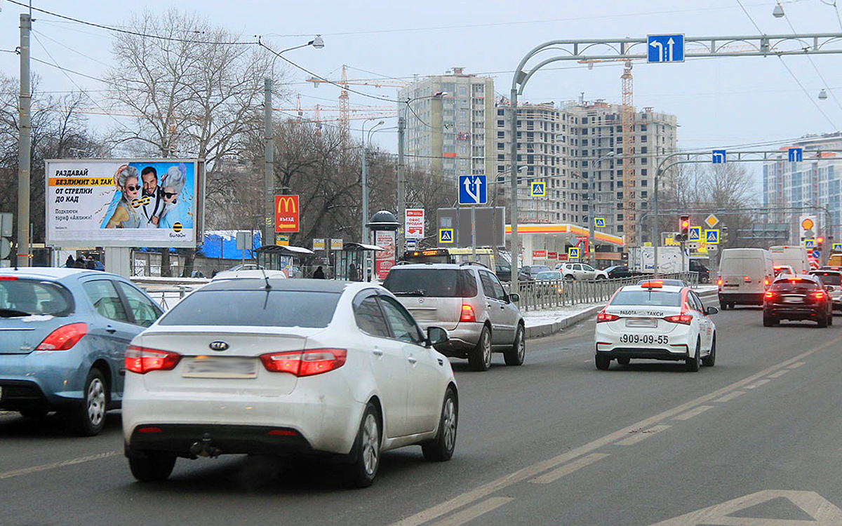 Фотография рекламного носителя, тип: Билборд 3x6, адрес: Кантемировская ул. Х Полюстровский пр-т., д.84, Санкт-Петербург, Россия. Сторона B №171072