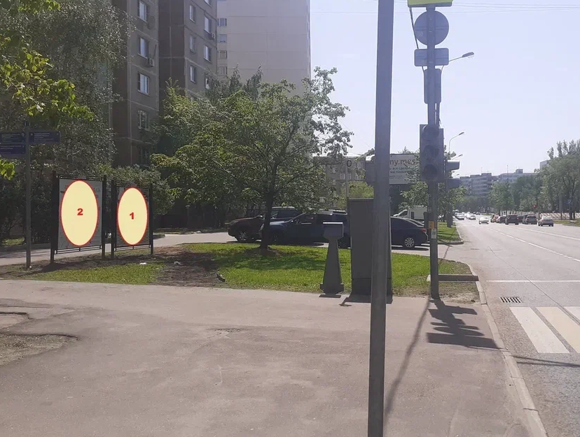 Фотография рекламного носителя, тип: Афиша 1.75x1.8, адрес: Краснодонская ул., д.39, стенд 1, Москва, Россия. Сторона A №865307