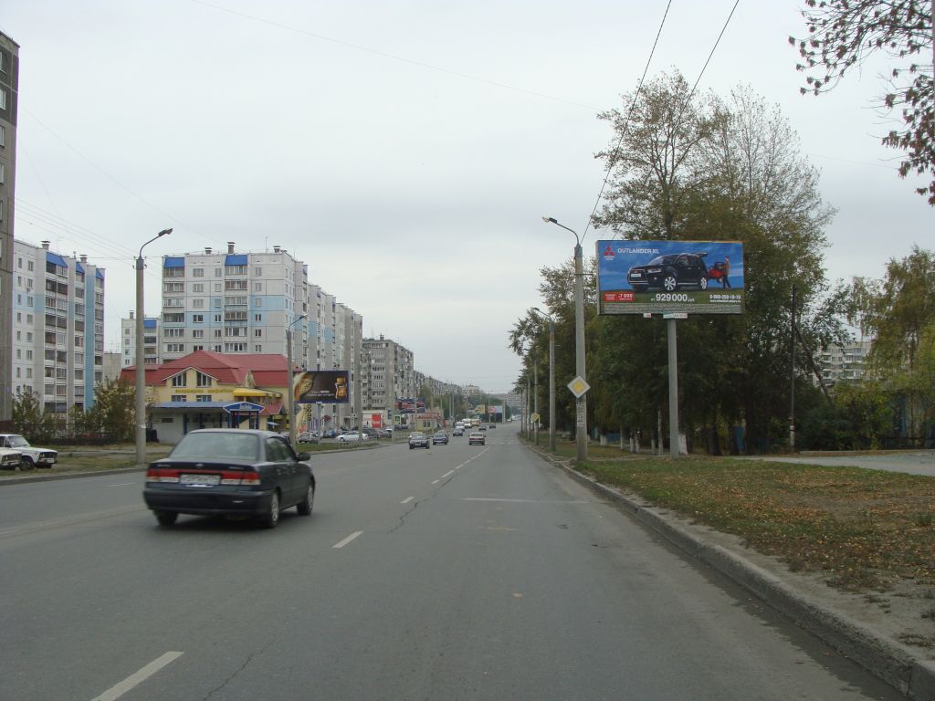 Фотография рекламного носителя, тип: Билборд 3x6, адрес: Комарова ул., д.86, Челябинск, Челябинская область, Россия. Сторона А №185061