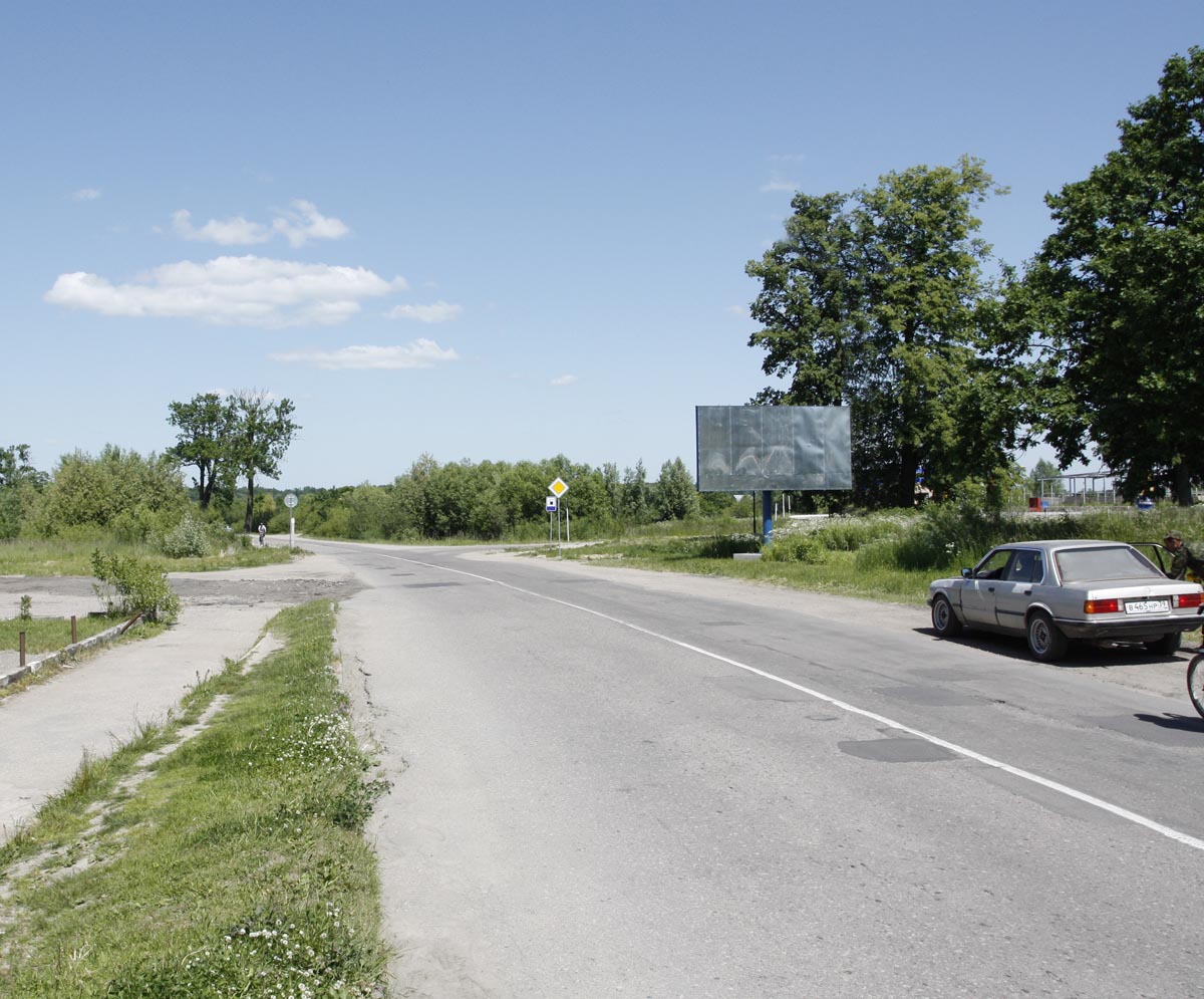 Фотография рекламного носителя, тип: Билборд 3x6, адрес: Московская ул., Гусев, Калининградская область, Россия. Сторона A №1332911