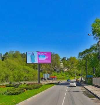 Фотография рекламного носителя, тип: Билборд 3x6, адрес: Олимпийская ул., Видное, Московская область, Россия. Сторона В1-В10 №1375757
