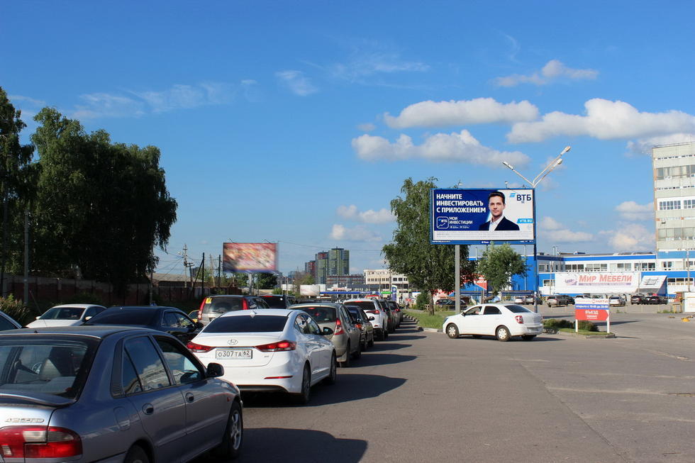 Фотография рекламного носителя, тип: Билборд 3x6, адрес: Яблочкова пр-зд., д.6, Рязань, Рязанская область, Россия. Сторона А №156728