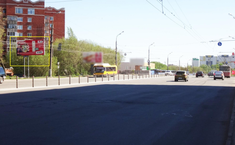 Фотография рекламного носителя, тип: Билборд 3x6, адрес: Удмуртская ул., БЦ Сайгас, поз.2, Ижевск, Республика Удмуртия, Россия. Сторона B №670199