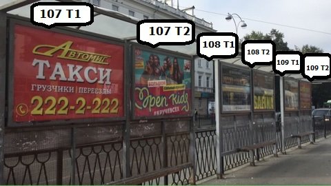 Фотография рекламного носителя, тип: Остановка 1.8x1.2, адрес: Ленина пр-т., д.58, поз.4, Екатеринбург, Свердловская область, Россия. Сторона Т1 №1328212