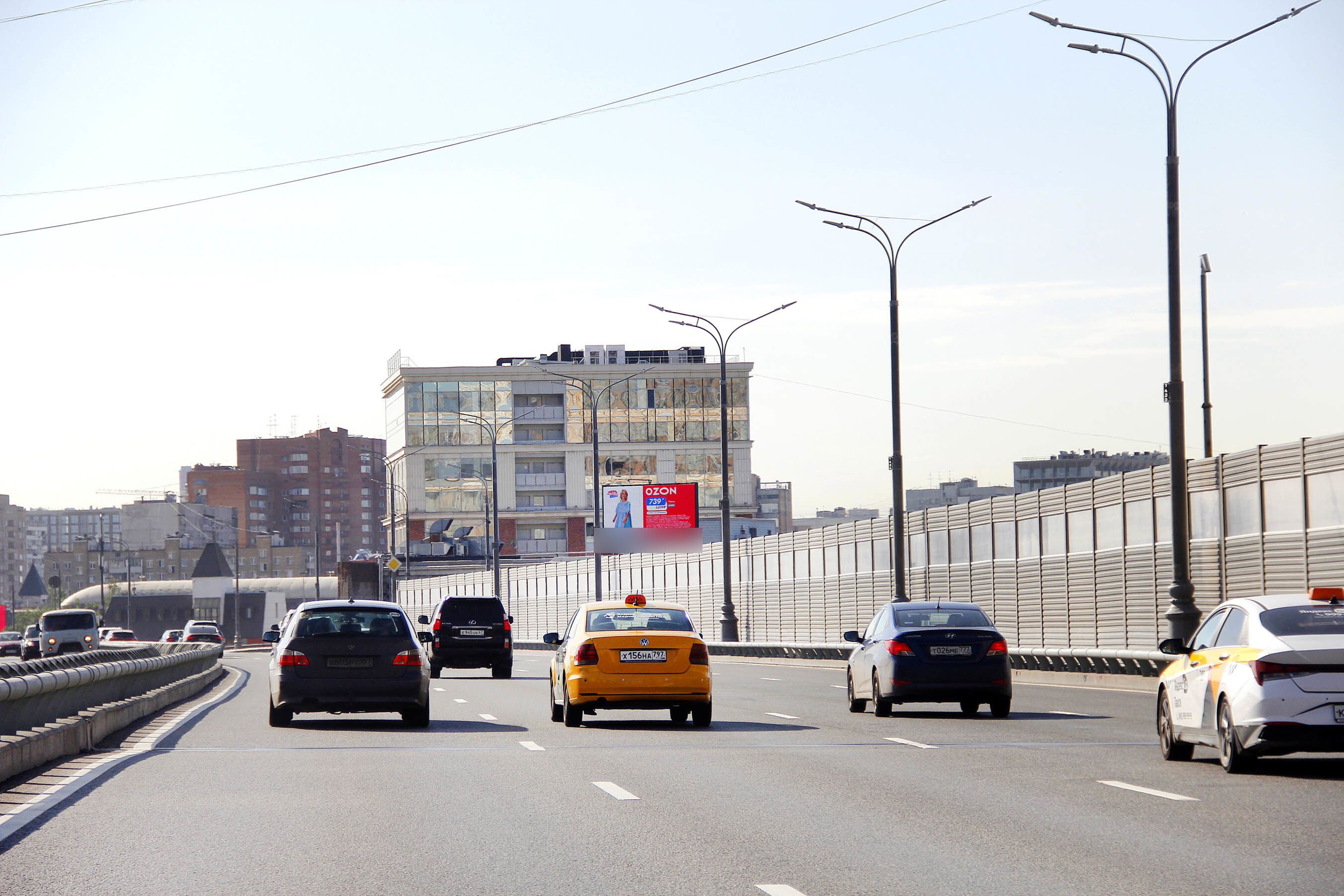 Фотография рекламного носителя, тип: Билборд 3x6, адрес: ТТК, 250 м после ул. Русаковская, Москва, Россия. Сторона А1 №638854