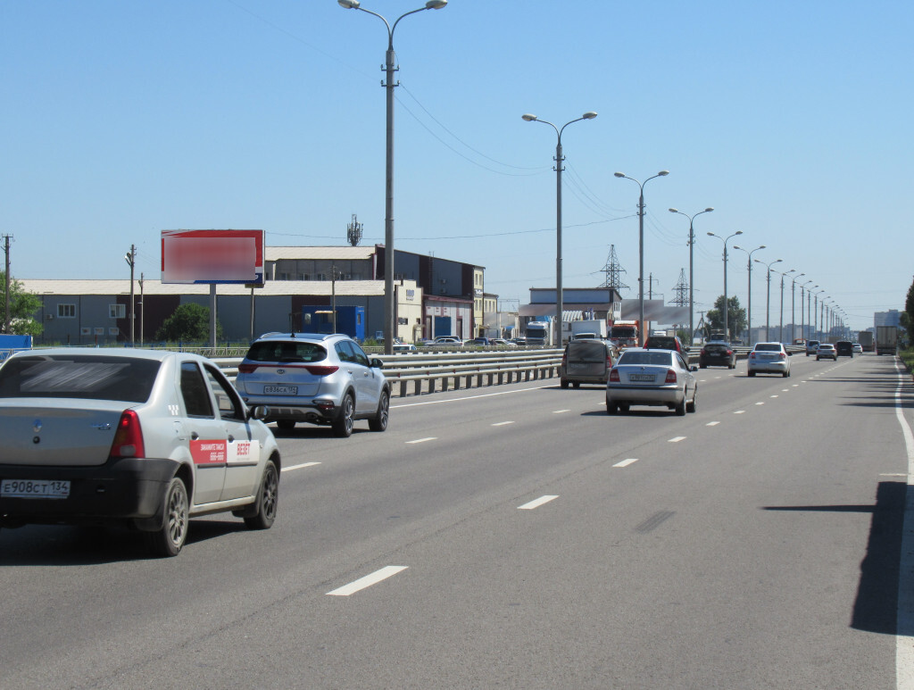 Фотография рекламного носителя, тип: Билборд 3x6, адрес: 3-я Продольная магистраль, поз.1, Волгоград, Волгоградская область, Россия. Сторона Б №111242