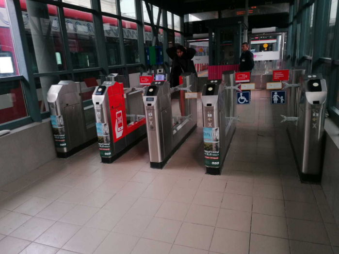 Фотография рекламного носителя, тип: Другой индор-формат, адрес: ЖД вокзал «Станция Москва-Курская МЦД-2», Земляной Вал ул., д.29, Москва, Россия. Сторона/вариант А №1327080